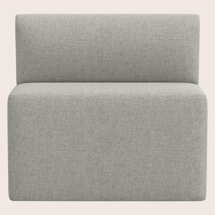 Cora Modular Dining Bench Zuma Linen Feather