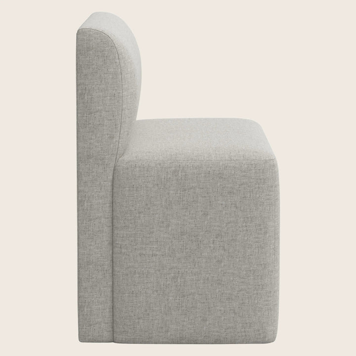 Cora Modular Dining Bench Zuma Linen Feather