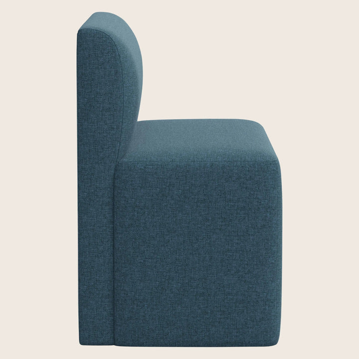 Cora Modular Dining Bench Zuma Linen Navy
