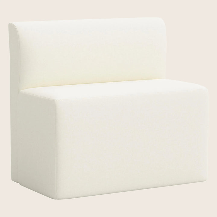 Cora Modular Dining Bench Zuma Linen White