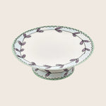 Midnight Flowers Large Cake Stand Blossom Milk