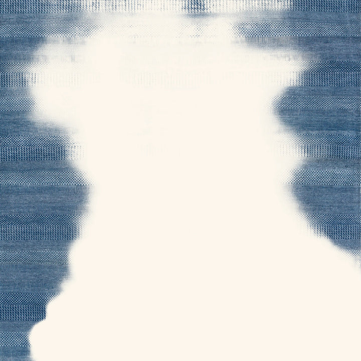 Transitional Wool Art Silk Blend Rug - 7'8" x 9'10"