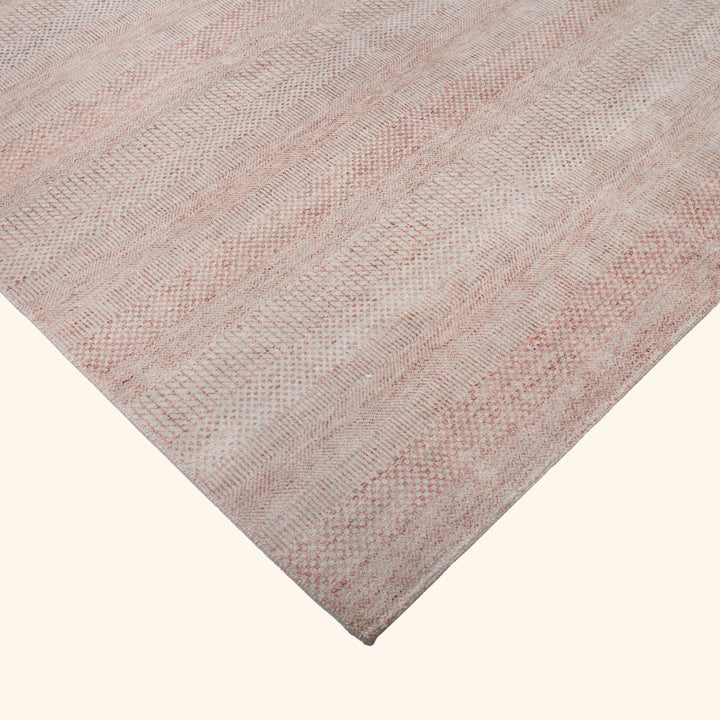 Transitional Wool Art Silk Blend Rug - 9'1" x 12'1"