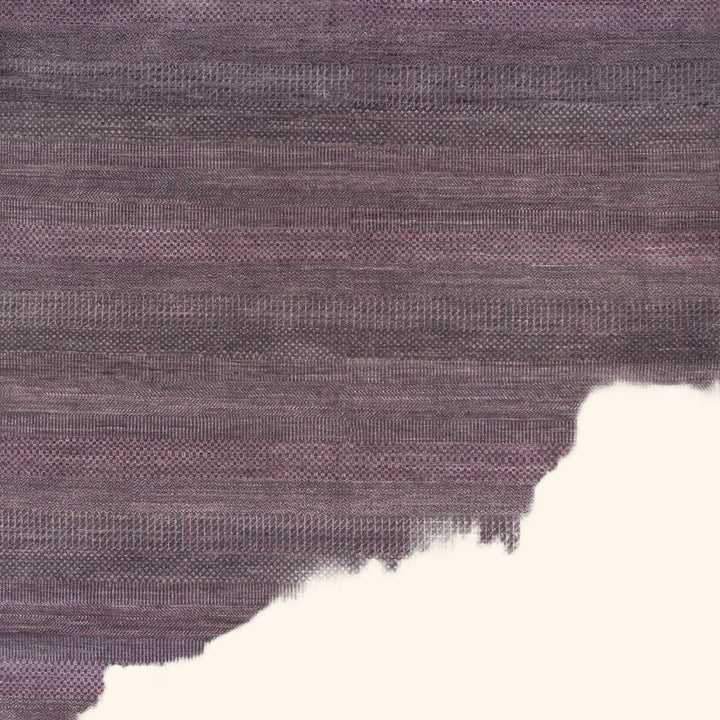 Transitional Wool Art Silk Blend Rug - 5'10" x 9'2"