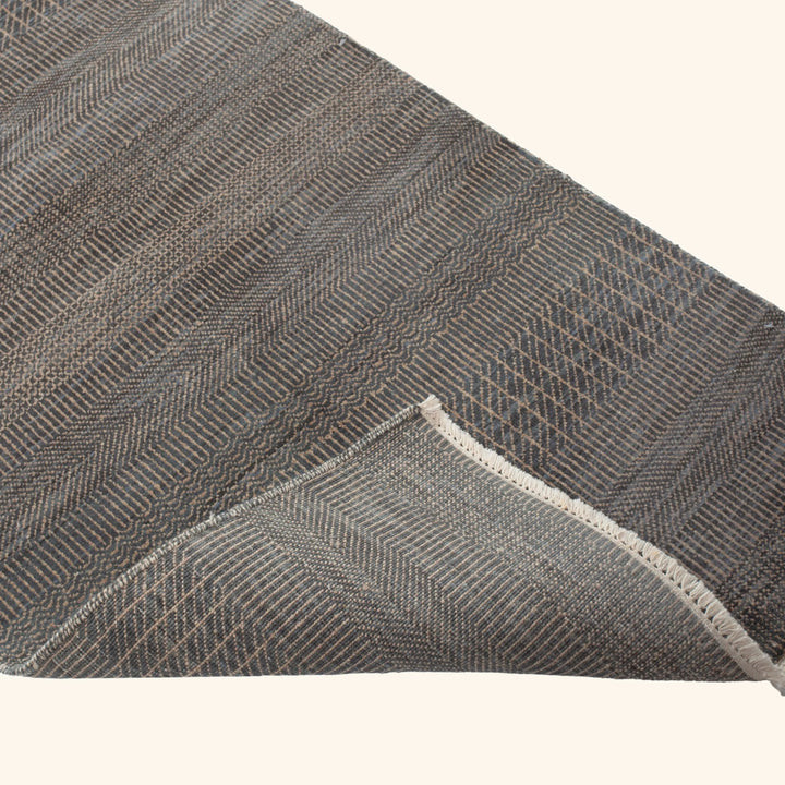 Transitional Wool Art Silk Blend Runner - 2'6" x 13'10"