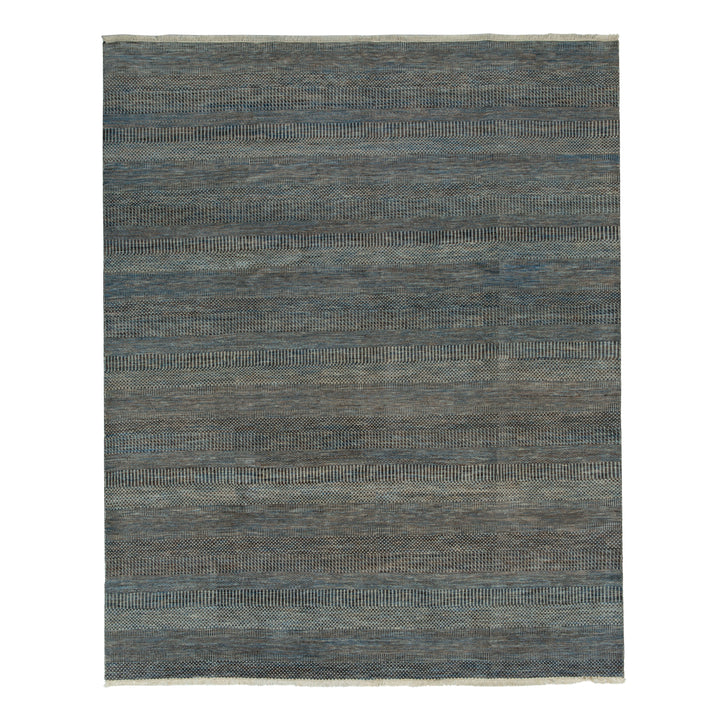 Transitional Wool Art Silk Blend Rug - 8' x 9'10"