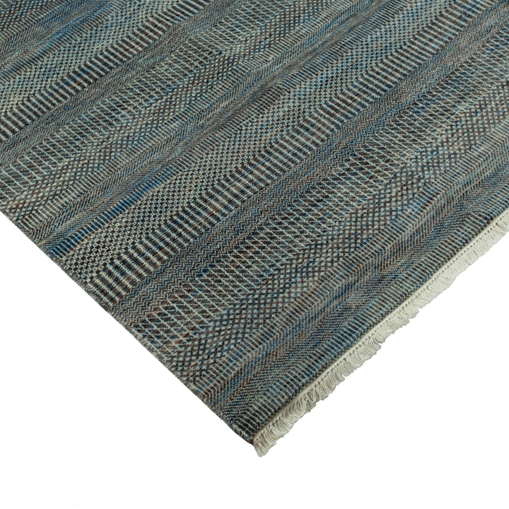 Transitional Wool Art Silk Blend Rug - 8' x 9'10"