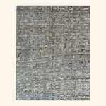 Transitional Wool Art Silk Blend Blend Rug - 8'2" x 10'2"