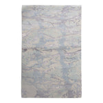 Transitional Wool Art Silk Blend Rug - 4' x 6'1"