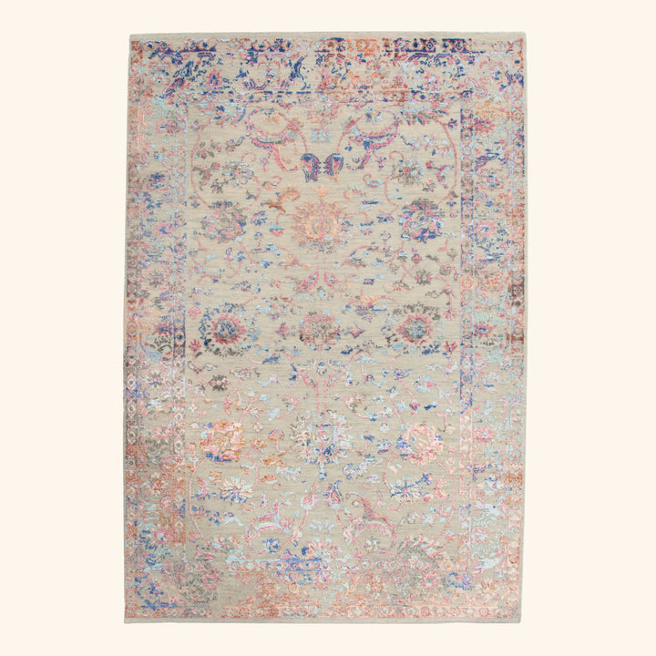 Transitional Wool Rug - 4' x 6'