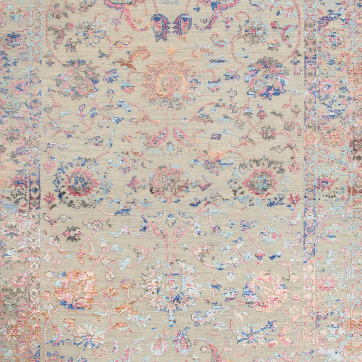 Transitional Wool Rug - 4' x 6'
