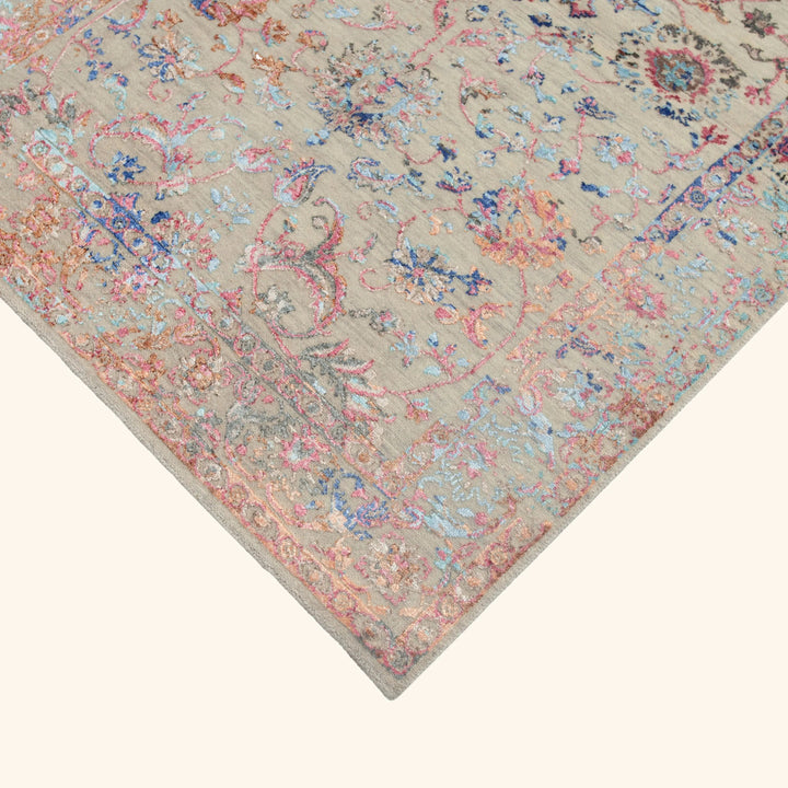 Transitional Wool Rug - 4' x 6'