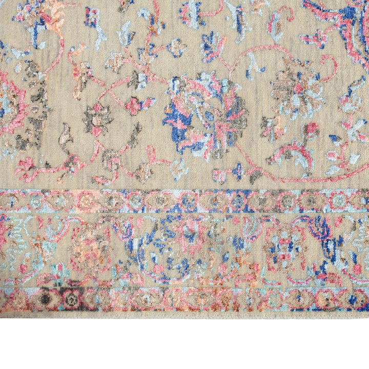 Transitional Wool Rug - 4' x 6'
