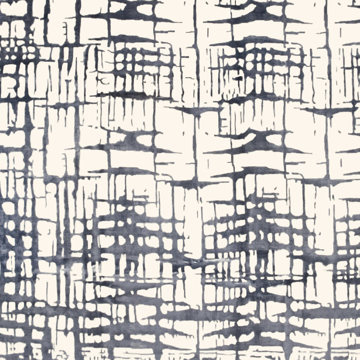 Transitional Wool Art Silk Blend Rug - 9'2" x 12'2"
