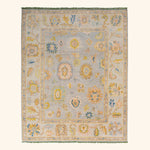 Transitional Wool Art Silk Blend Rug - 9'4" x 11'9"