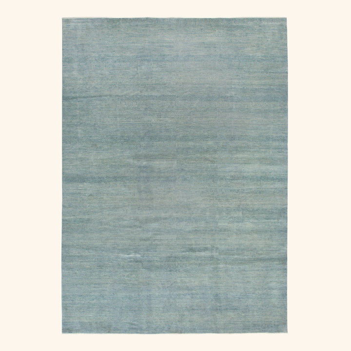 Transitional Wool Art Silk Blend Rug - 10'1" x 14'