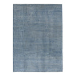 Transitional Wool Art Silk Blend Rug - 9'2" x 12'4"