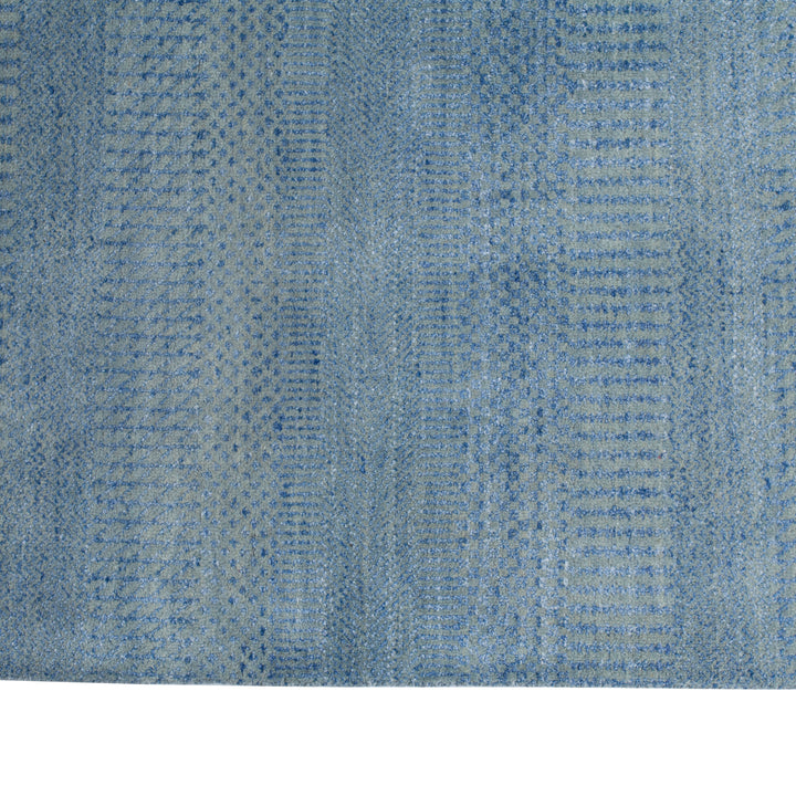 Transitional Wool Art Silk Blend Rug - 9'2" x 12'4"