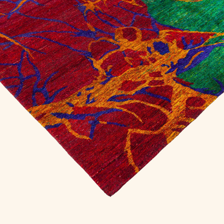 Transitional Sari Silk Rug - 9'10" x 14'4"