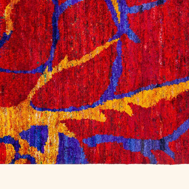 Transitional Sari Silk Rug - 9'10" x 14'4"