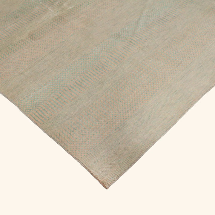 Transitional Wool Art Silk Blend Rug - 8'3" x 10'3"