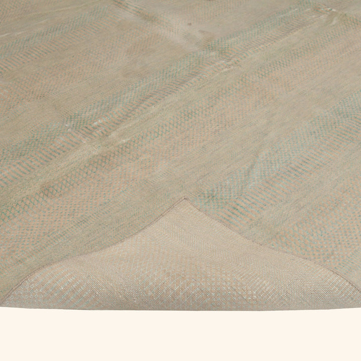 Transitional Wool Art Silk Blend Rug - 8'3" x 10'3"