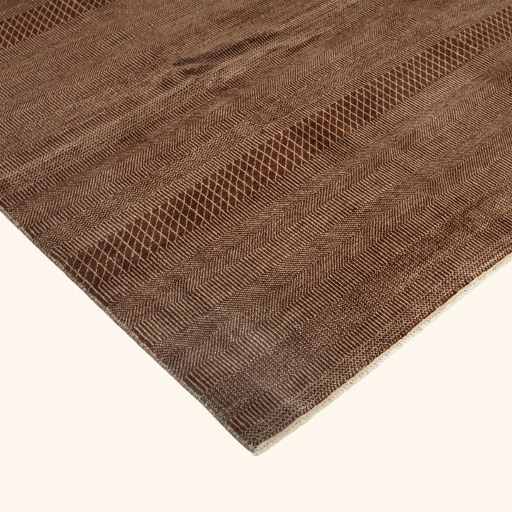 Transitional Wool Art Silk Blend Rug - 8' x 10'