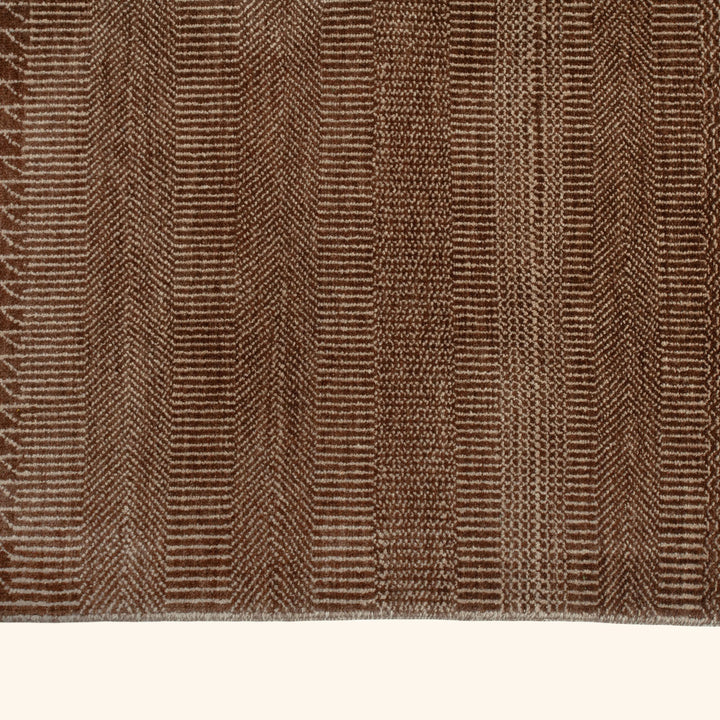 Transitional Wool Art Silk Blend Rug - 8' x 10'