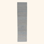 Transitional Wool Art Silk Blend Runner - 2'7" x 12'1"