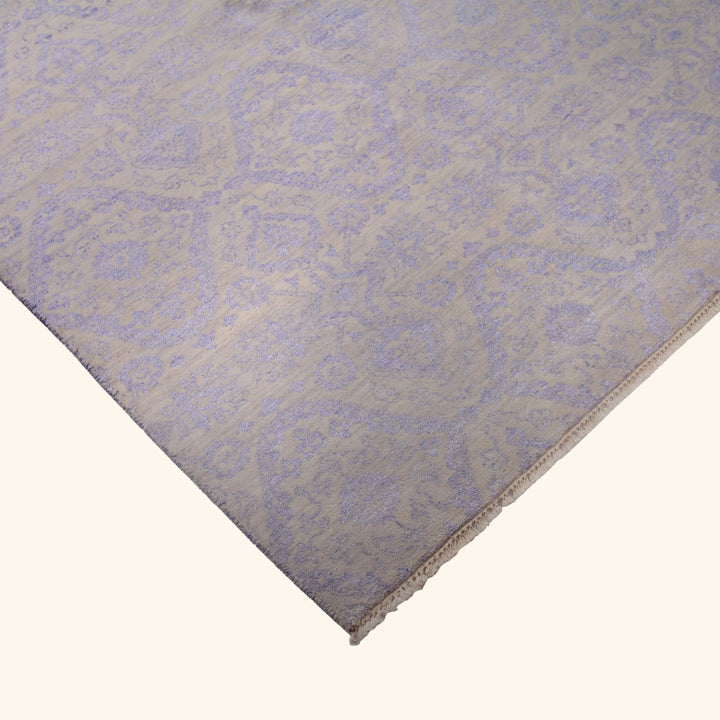 Transitional Wool Art Silk Blend Rug - 8'1" x 10'3"