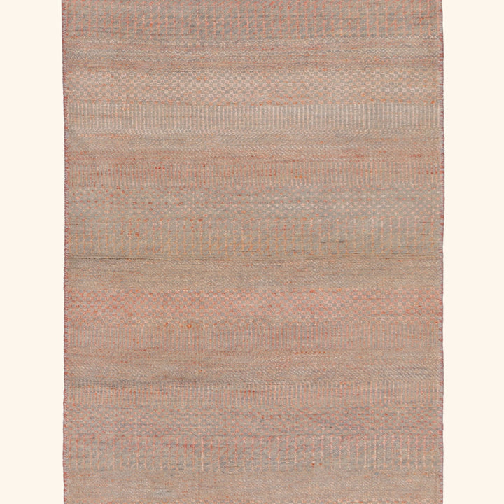 Transitional Wool Art Silk Blend Runner - 2'6" x 9'7"