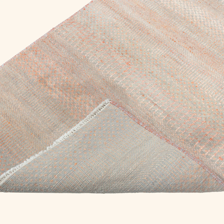 Transitional Wool Art Silk Blend Runner - 2'6" x 9'7"