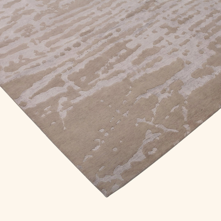 Transitional Wool Art Silk Blend Rug - 8'3" x 10'3"