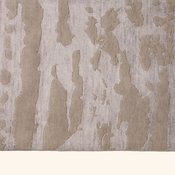 Transitional Wool Art Silk Blend Rug - 8'3" x 10'3"