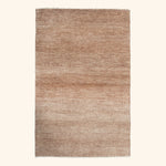 Transitional Wool Art Silk Blend Rug - 4'1" x 6'4"