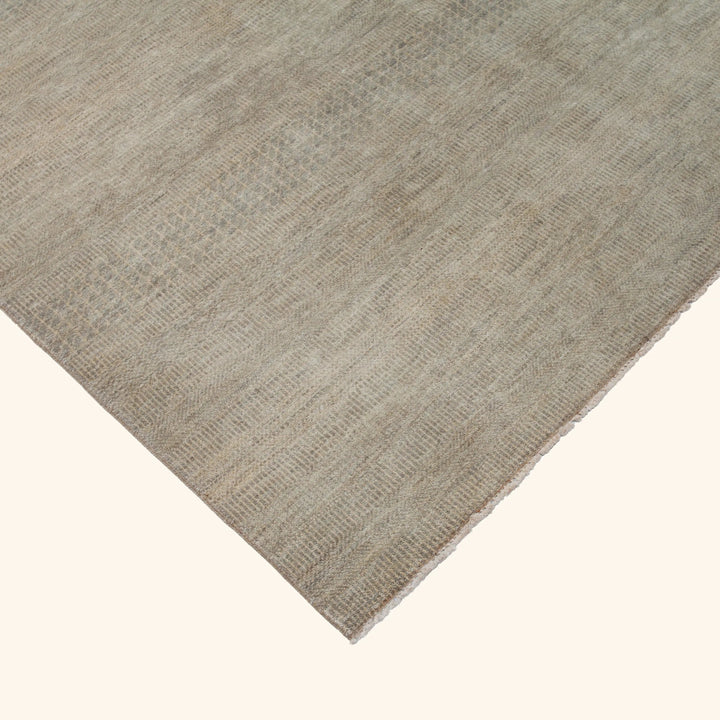 Transitional Wool Art Silk Blend Rug - 10'1" x 14'4"