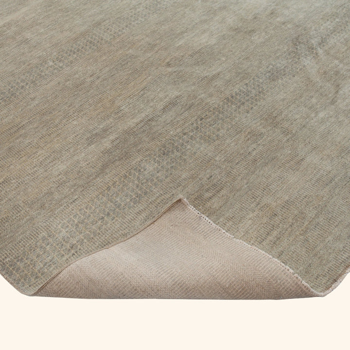 Transitional Wool Art Silk Blend Rug - 10'1" x 14'4"