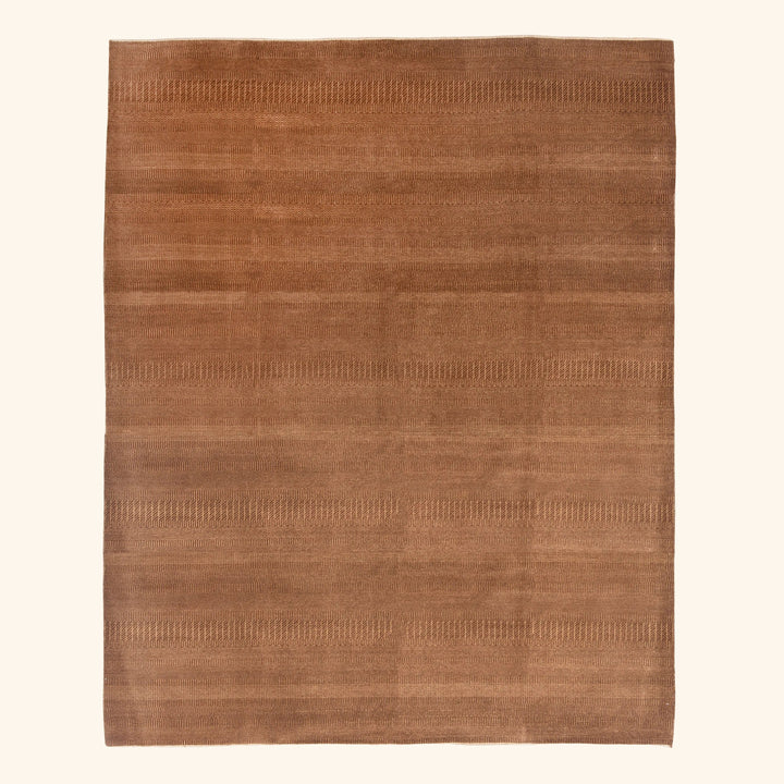 Transitional Wool Art Silk Blend Rug - 8'3" x 10'1"