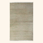Transitional Wool Art Silk Blend Rug - 4'1" x 6'4"