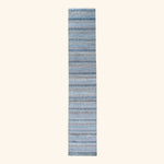 Transitional Wool Art Silk Blend Runner - 2'6" x 18'7"