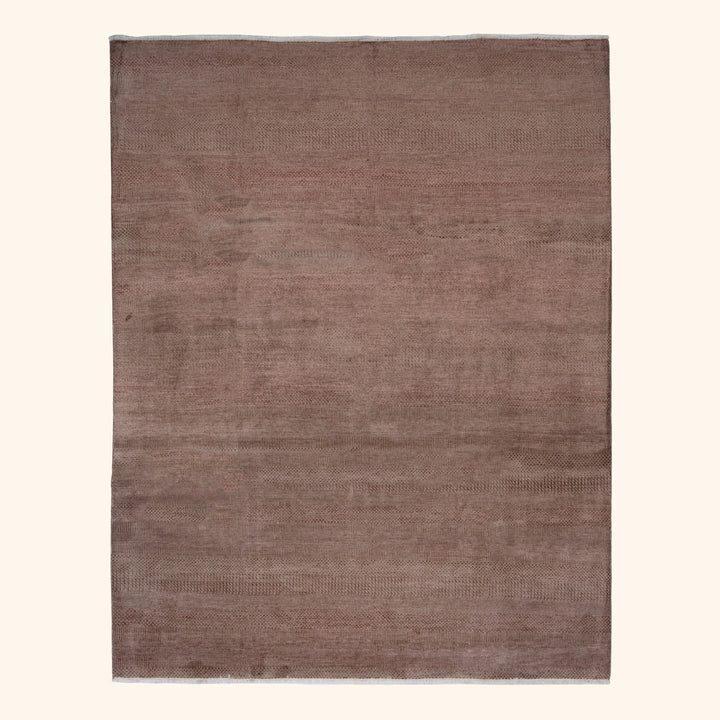 Transitional Wool Art Silk Blend Rug - 8'1" x 10'1"