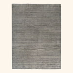 Transitional Wool Art Silk Blend Rug - 9'1" x 11'10"