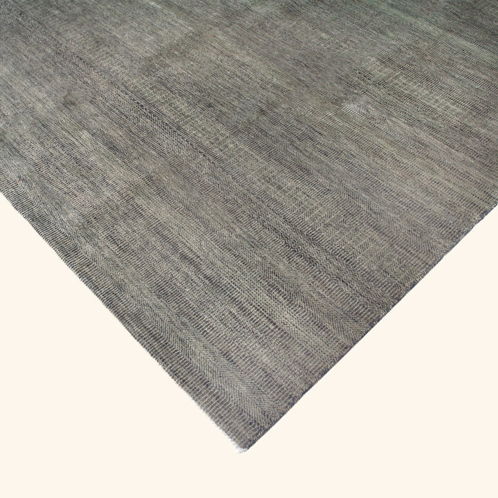 Transitional Wool Art Silk Blend Rug - 9'1" x 11'10"