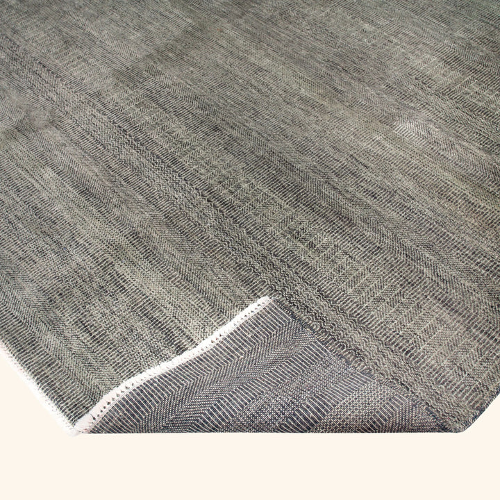 Transitional Wool Art Silk Blend Rug - 9'1" x 11'10"