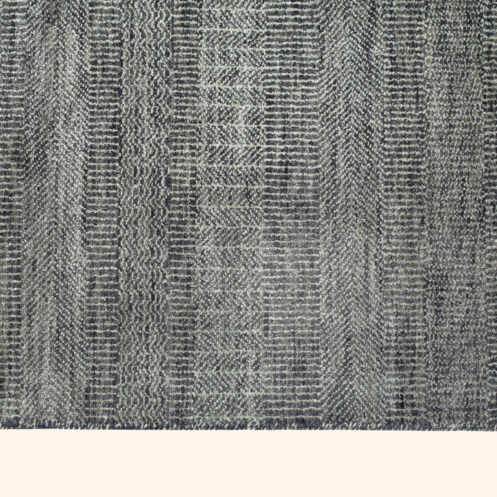 Transitional Wool Art Silk Blend Rug - 9'1" x 11'10"