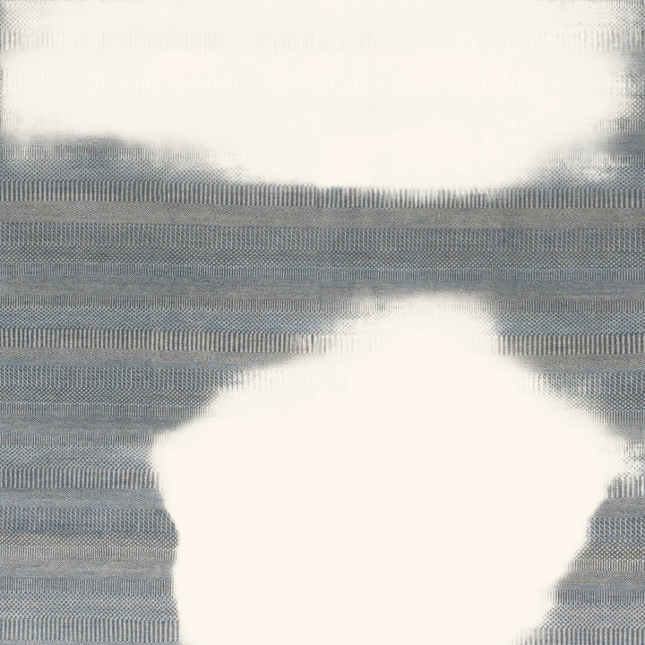 Transitional Wool Art Silk Blend Rug - 8'1" x 10'2"