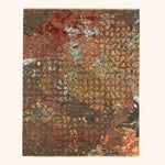 Transitional Wool Art Silk Blend Rug - 8'2" x 10'2"