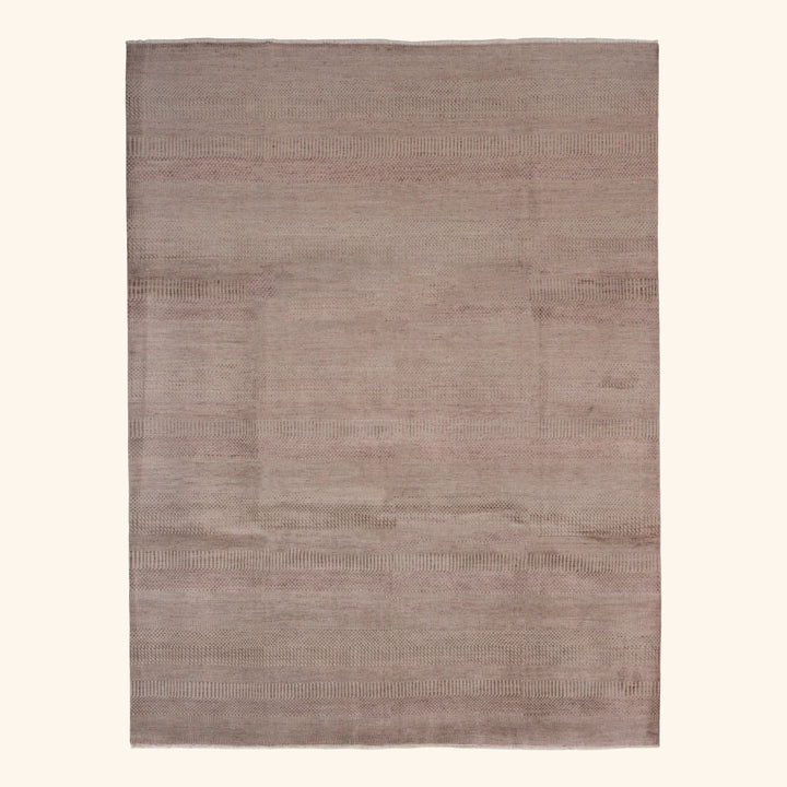 Transitional Wool Art Silk Blend Rug - 8' x 10'4"