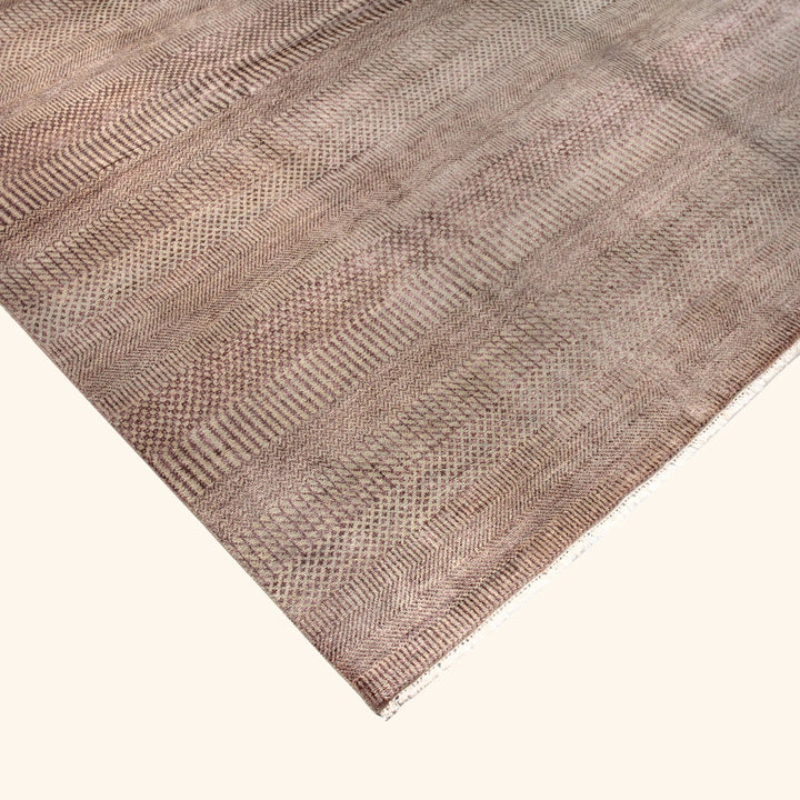 Transitional Wool Art Silk Blend Rug - 8' x 10'4"