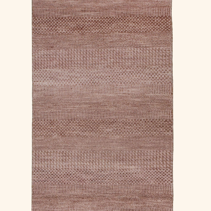 Transitional Wool Art Silk Blend Rug - 8'10" x 12'4"